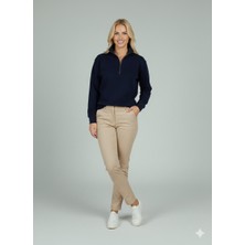 On Triko Taş Detaylı Sweat 76343