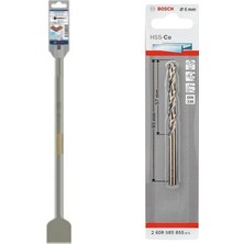 Bosch 1x Pro Sds Max-4c Yassı Keski (Beton, Tuğla, Ø Mm, Pro... +1 Parça Yapı Seti