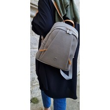 Çantam Gelsin Just Polo Kadın Kum 9 Bölmeli Sırt Çantası