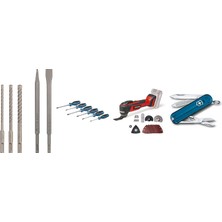 Bosch Professional Accessories Sds-Plus Uç ve Keski Seti 5 P... +3 Parça Yapı Seti