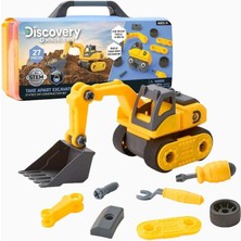 Discovery Mindblown 27 Parça Sök-Tak Ekskavatör Stem Eğitici Oyuncak Seti