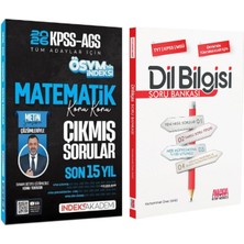 Indeks 2026 Kpss Meb Ags Matematik Ösym Nin Indeksi Çıkmış Sorular Son 15 Yıl ve Akm Dil Bilgisi Soru Bankası Seti 2 Kitap