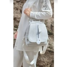 Gp Gues Polo Just Polo Kadın Beyaz Sırt ve Omuz Cantası