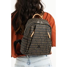 Mega Çanta Kadın Orijinal 9 Bölmeli Sırt Çantası