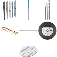 Bosch Home And Garden Akülü Panter Testere Keo Için 5 Parça ... +6 Parça Yapı Seti