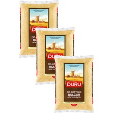 Duru Çiğ Köftelik Bulgur (Köftelik Ince) 1 kg x 3 Adet