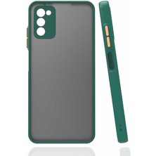 Gns Store Galaxy A03S Kılıf Gnst Hux Kapak-Koyu Yeşil