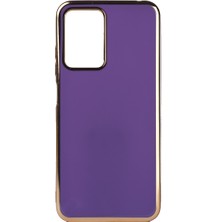 Gns Store Xiaomi Redmi Note 11E Kılıf Gnst Bark Kapak-Derin Mor