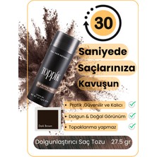 Topik Ms Saç Dolgunlaştırıcı Saç Fiberi Saç Tozu – Koyu Kahverengi 27,5 gr