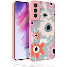 Gns Store Galaxy S21 Fe Kılıf Desenli Kamera Korumalı Parlak Gnst Nora Kapak-No5