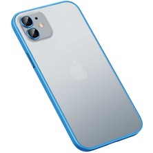 Gns Store iPhone 12 Kılıf Gnst Retro Kapak-Mavi