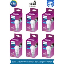 Philips LED 13-100W E27 6500K - Beyaz Işık - 1521 Lumen - Yüksek Işık - E27 Duy