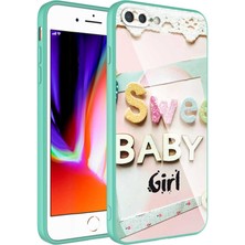 Gns Store iPhone 7 Plus Kılıf Kamera Korumalı Desenli Sert Silikon Gnst Epoksi Kapak-No5