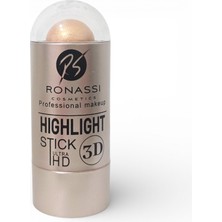 Sudedi Home 3D Highlighter Stick Ultra Hd Işıltılı Yüz Aydınlatıcı Profesyonel Makyaj