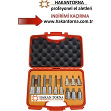 Rico RICO-007-RC7004 12 Pc1/2 M Tipi Torx Lokma Seti