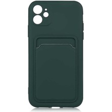 Gns Store iPhone 12 Kılıf ​​gnst Ofix Kapak-Koyu Yeşil