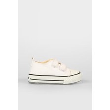 Vicco Pino Işıklı Çocuk Beyaz Keten Ayakkabı