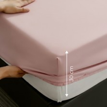 Days In Colours %100 Organik Pamuk Lastikli Çarşaf - 120x200 - Dolmabahçe Serisi