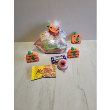 Balkabağı Figürlü Poşet Ağzı Kapatıcı Klips (Ikili Paket)