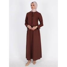 Mersha Collection Natural Ceketli Emzirme Takımı - Lohusa Anneler Için Yelek