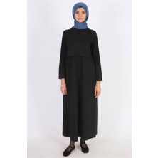 Mersha Collection 4 Mevsim Emzirme Özellikli Elbise - Lohusa Anne Kıyafeti