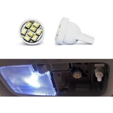 Özgürce 10 Adet Beyaz T10 LED Ampul Seti, Araç Iç ve Dış Aydınlatma