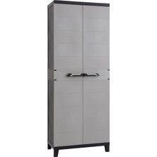 Divona Home Toomax Prime Plastik Bahçe Depolama Dolabı (Large) (4 Raflı- 60 cm x 40 cm X172 cm )