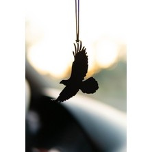 Özgürce Metal Kartal Dikiz Aynası Süsü, Şık ve Dayanıklı Oto Aksesuarı