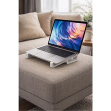 Laptop Standı – Taşınabilir Bilgisayar Yükseltici, Kaymaz Tasarım