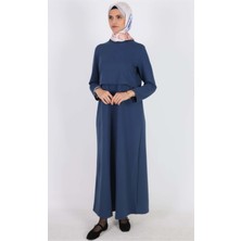 Mersha Collection 4 Mevsim Emzirme Özellikli Elbise - Lohusa Anne Kıyafeti