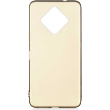 Infinix Zero 8 Kılıf Gnst Premier Silikon Kapak-Gold