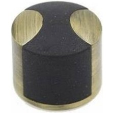 System Kapı Stoperi Mat Antik Sarı / Siyah 35MM (DS1005 0035 Abm-P6)