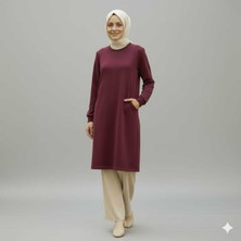 Mersha Collection Mersha Zarif Emzirme Özellikli Lohusa Tuniği – Pratik ve Şık
