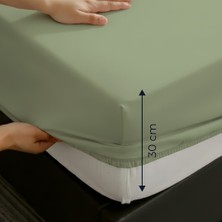 Days In Colours %100 Organik Pamuk Lastikli Çarşaf - 160x200 - Dolmabahçe Serisi