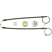 Özgürce Clio 2 Cam Kriko Teli Seti Ön Sol Sağ - Yüksek Kalite ve Güvenilirlik