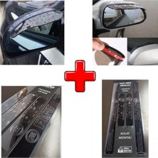Özgürce Fiat Marea Uyumlu Kapı Eşiği ve Ayna Yağmur Koruyucu Seti