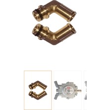 Özgürce Yüksek Performanslı Lpg Regülatör Beyin Dirsek, Güçlü ve Güvenilir