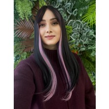 Aura Peruk New Sezon Muhteşem Görünümdeki Leylak Işıltılı Liza Modelimiz