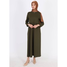 Mersha Collection 4 Mevsim Emzirme Özellikli Elbise - Lohusa Anne Kıyafeti