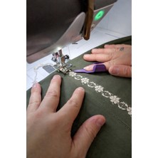 Dikiş Parmak Koruyucu & Kumaş Yönlendirici Aparat