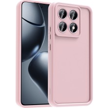 Gns Store Redmi Note 14 Pro Plus Kılıf Kamera Korumalı Gnst Ananas Kapak - Pembe