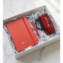 Isme Özel Termos Bardak, Defter, Kalem Hediye Seti – Ofis & Kurumsal Hediye