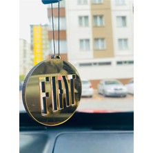 Özgürce Fıat Araba Dikiz Aynası Süsü Gold Pleksi, Şık ve Dayanıklı Tasarım