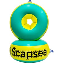 Mavi Su Dünyası Scapsea Içi Sünger Dolgulu Yüzme Kolluk | Pompa, Taşıma Çantası ve Tamir Kiti Dahil | 10-40 kg Taşıma Kapasiteli |