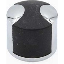 System Kapı Stoperi Krom / Siyah 35MM (DS1005 0035 Cr-P6)