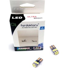 Özgürce Çiftli LED Park Ampulü T10 Dipsiz 15 Smd Yüksek Performansli Set