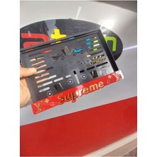 Özgürce Lazer Kesim Pleksi Motor Plakası, Dayanıklı ve Şık Tasarım