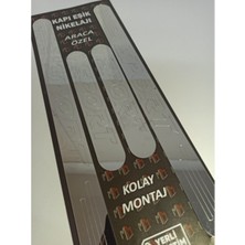 Özgürce Sport Yazılı Kapı Eşik 4'lü Set, Araba Için Şık ve Koruyucu Tasarım