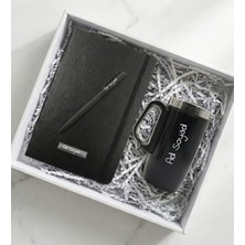 Isme Özel Termos Bardak, Defter, Kalem Hediye Seti – Ofis & Kurumsal Hediye