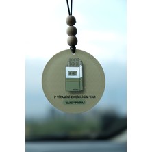 Özgürce P Vitamini Temalı Dikiz Aynası Süsü, Şık ve Çekici Araba Dekoru